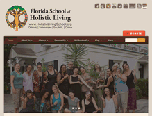 Tablet Screenshot of holisticlivingschool.org